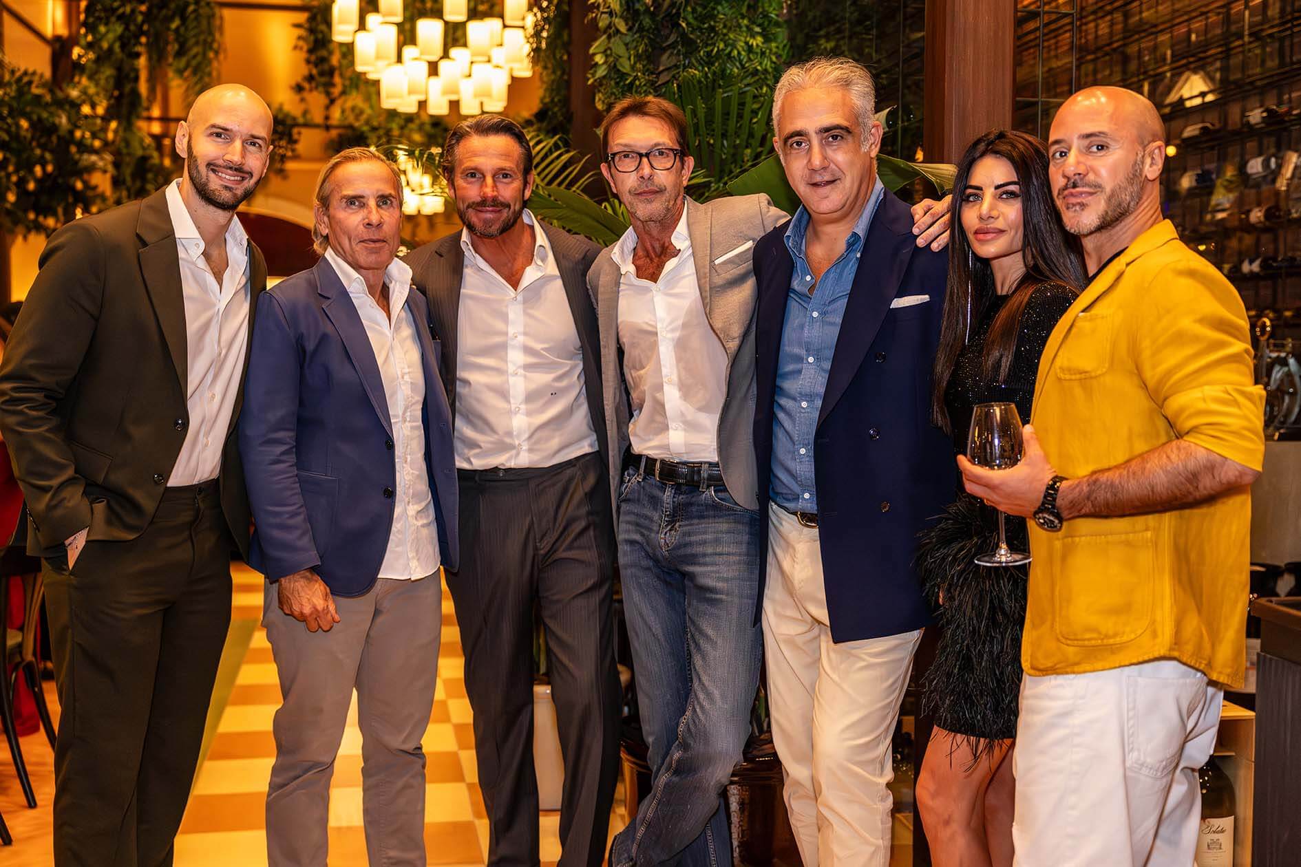 Roman Yazbeck, Gianluca Bonotti, Matteo Parigi Bini, Giorgio Cantagalli